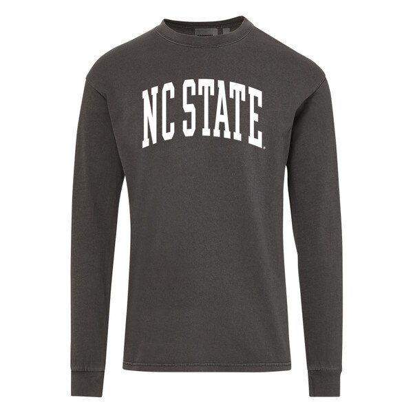Washed Black Long Sleeve Coastal Te